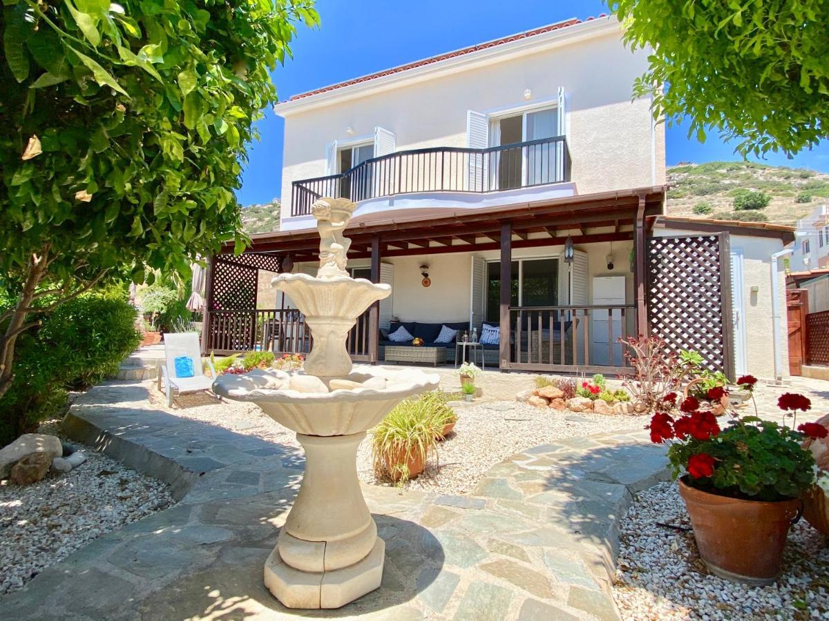 Villa Alicia With Priv Pool, Beautiful Garden And Shady Veranda- 5 Min To The Beach Pegeia Eksteriør billede
