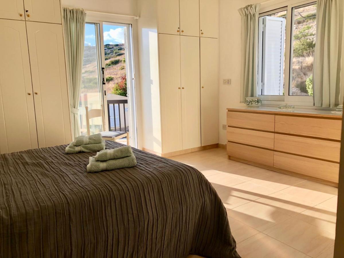 Villa Alicia With Priv Pool, Beautiful Garden And Shady Veranda- 5 Min To The Beach Pegeia Eksteriør billede