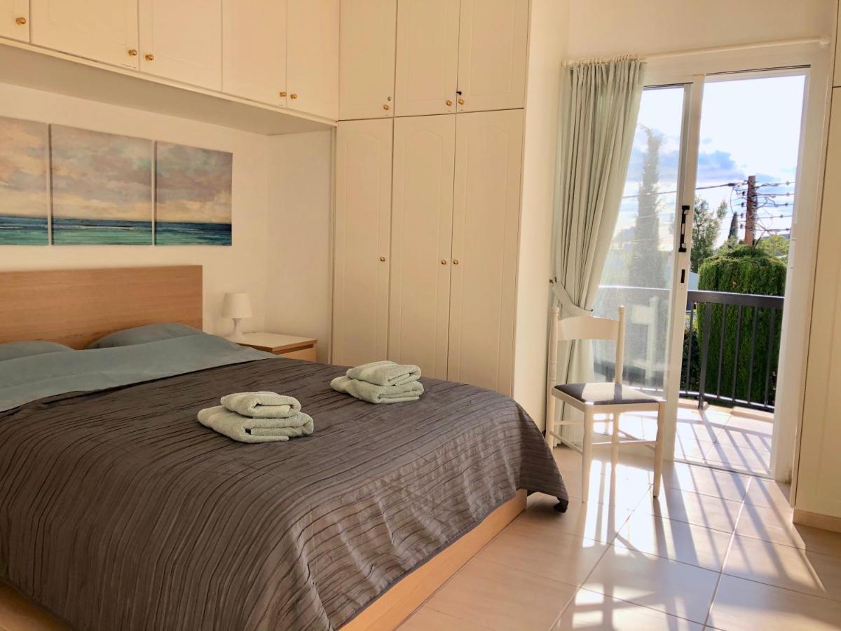 Villa Alicia With Priv Pool, Beautiful Garden And Shady Veranda- 5 Min To The Beach Pegeia Eksteriør billede
